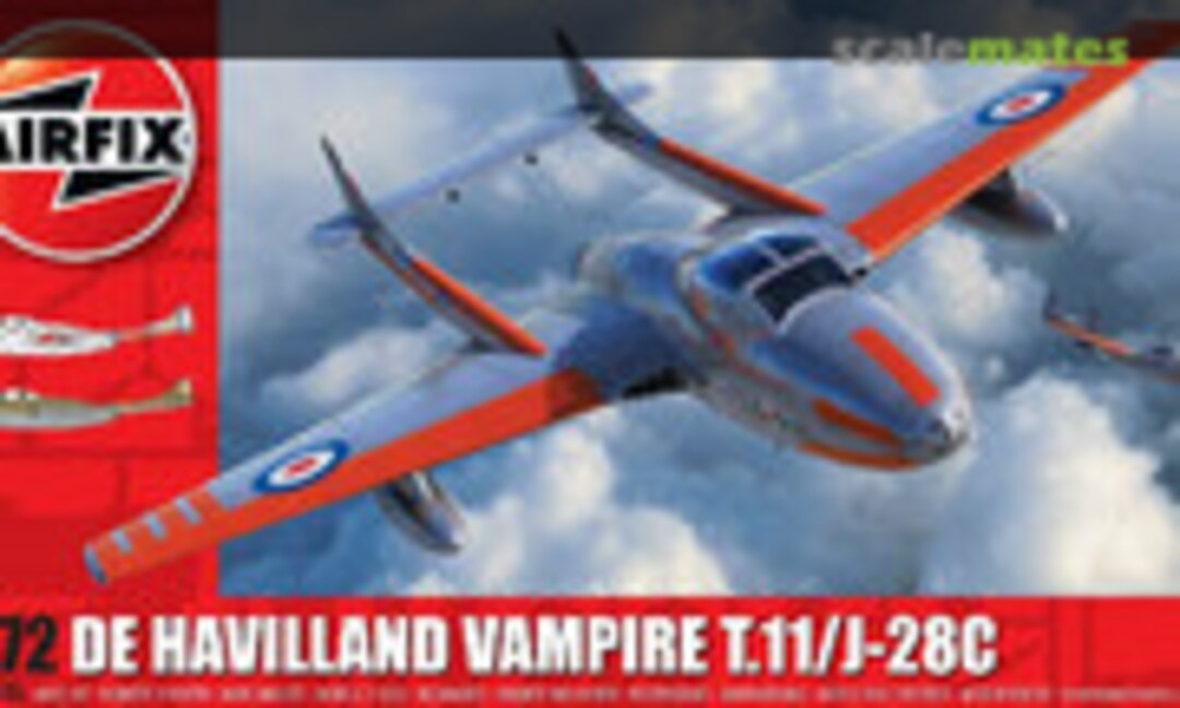 1:72 De Havilland Vampire T.11/J-28C (Airfix A02058A)