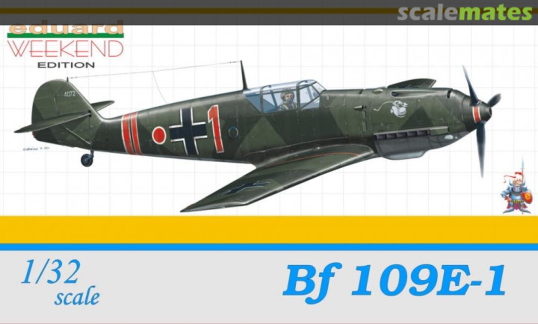 Boxart Bf 109E-1 3401 Eduard