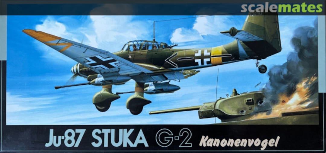 Boxart Ju-87 Stuka G-2 Kanonenvogel 7A-F17 Fujimi