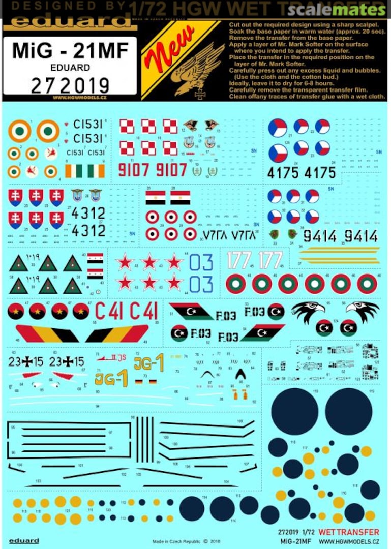 Boxart Mikoyan MiG-21MF 272019 HGW Models