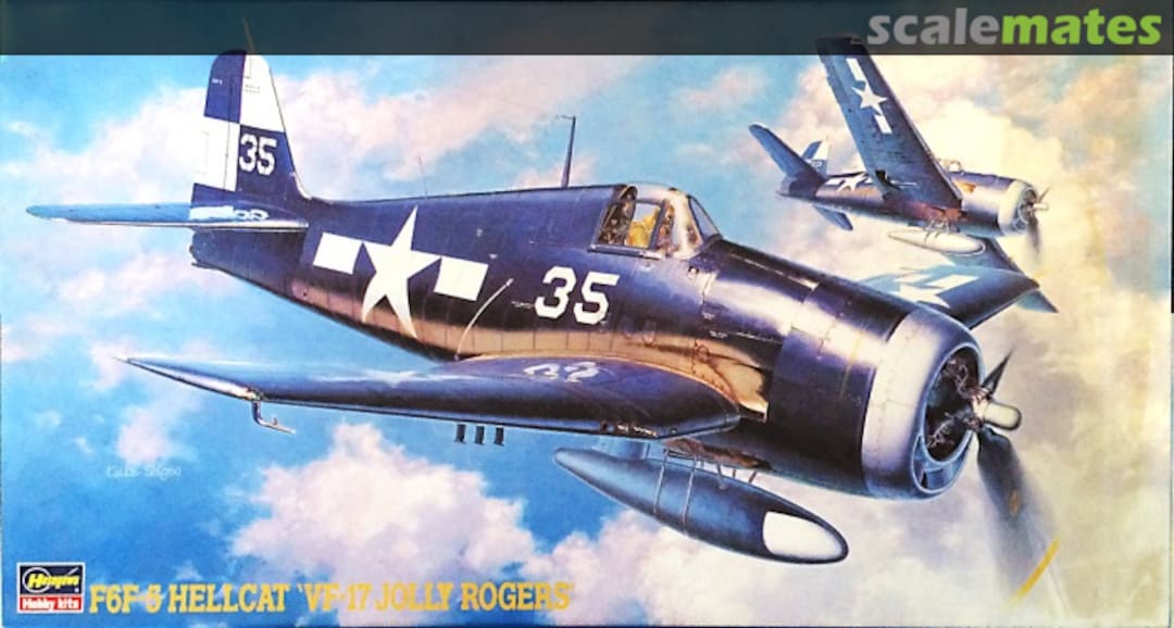 Boxart Grumman F6F-5 Hellcat 09135 Hasegawa