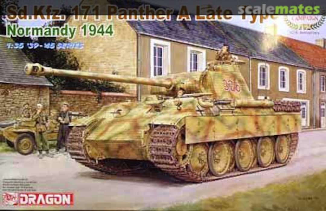 Boxart Sd.Kfz.171 Panther A Late Type Normandy 1944 6244 Dragon