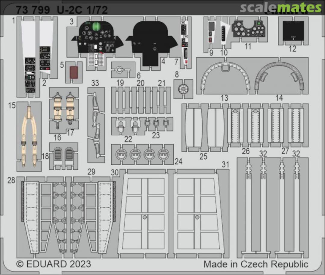 Boxart U-2C 73799 Eduard