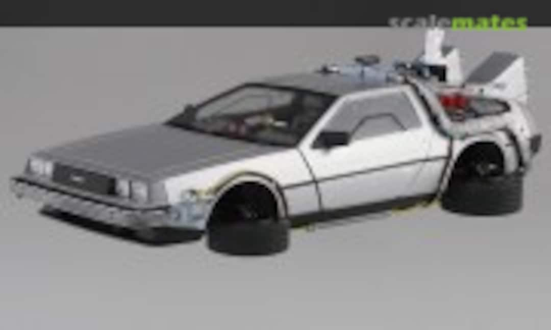 1:24 Time machine from Back to the Future Part II (Aoshima 06437)