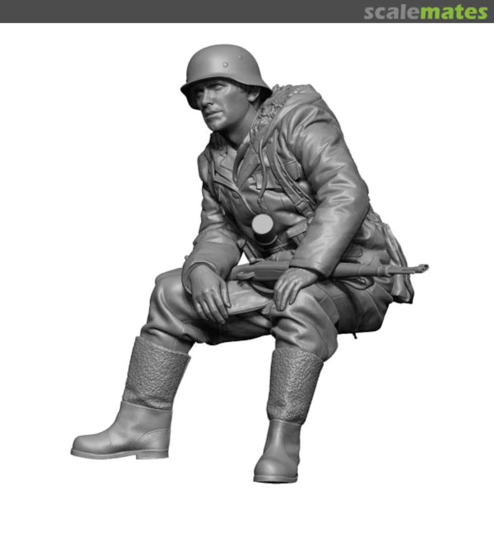 Boxart WW2 SS soldier Winter uniform 1 HS16130 H3 Models