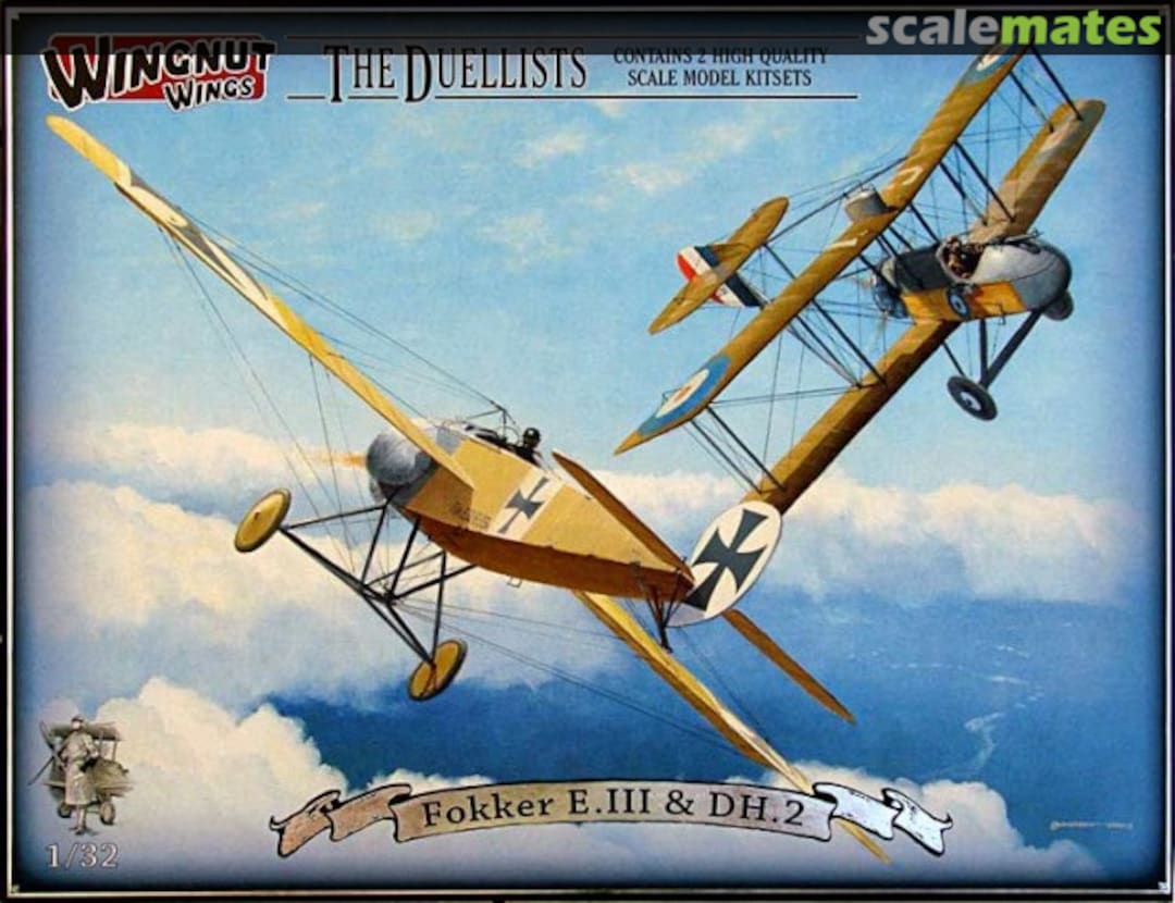 Boxart Fokker E.III & DH.2 32802 Wingnut Wings