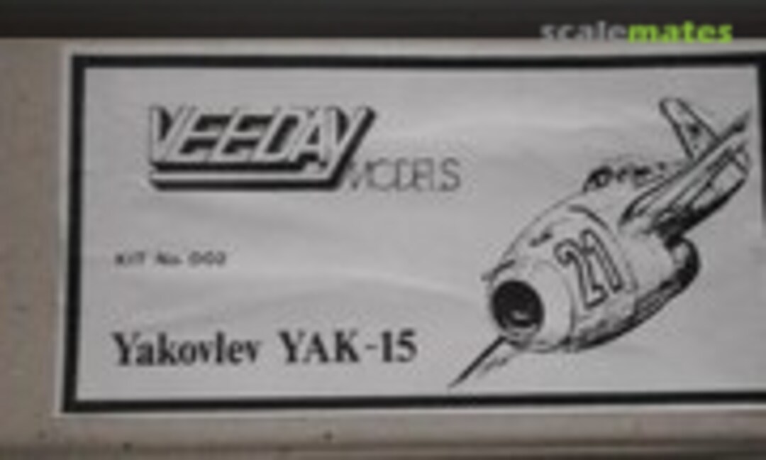 1:72 Yakovlev Yak-15 (VEEDAY Models 002)