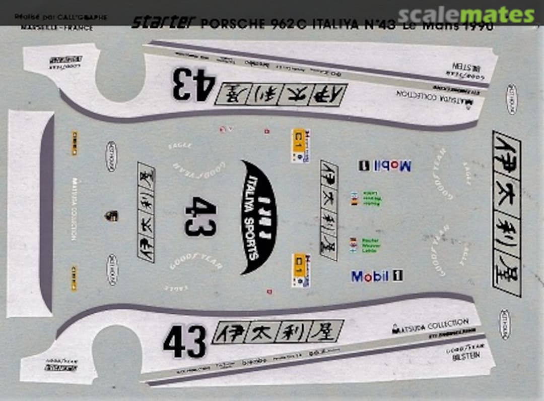 Boxart Porsche 962C Italya  Starter