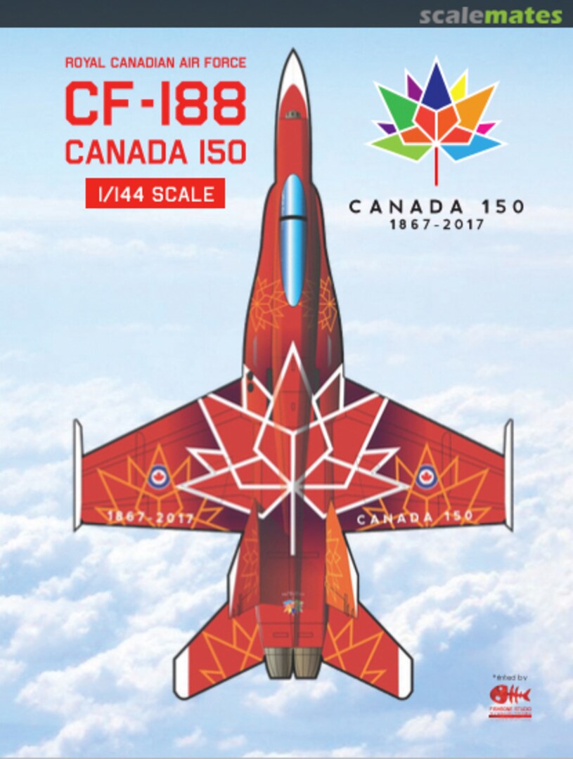 Boxart CF-188 Canada 150 CF18144 Fishbone Studio