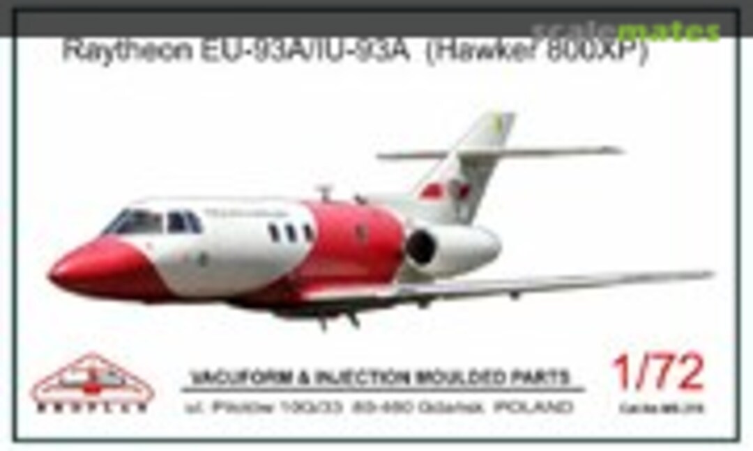 1:72 Raytheon EU-93A/IU-93A (Hawker 800XP) (Broplan MS-215)