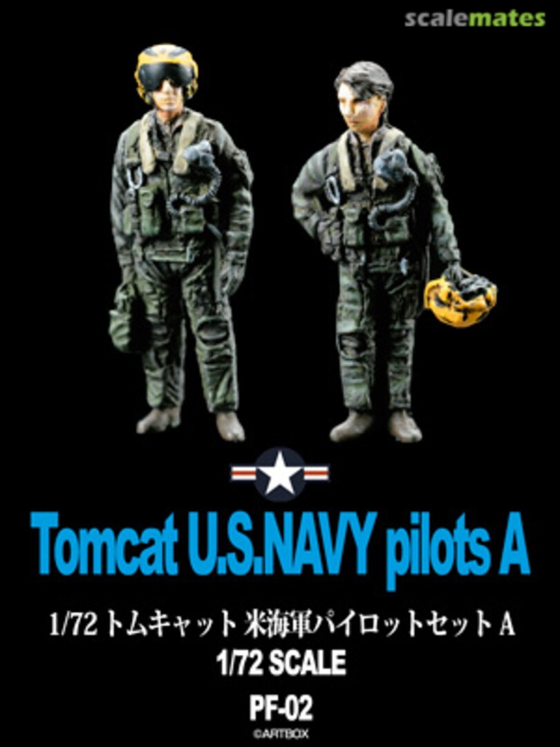 Boxart Tomcat U.S. Navy Pilots A PF-02 Modelkasten