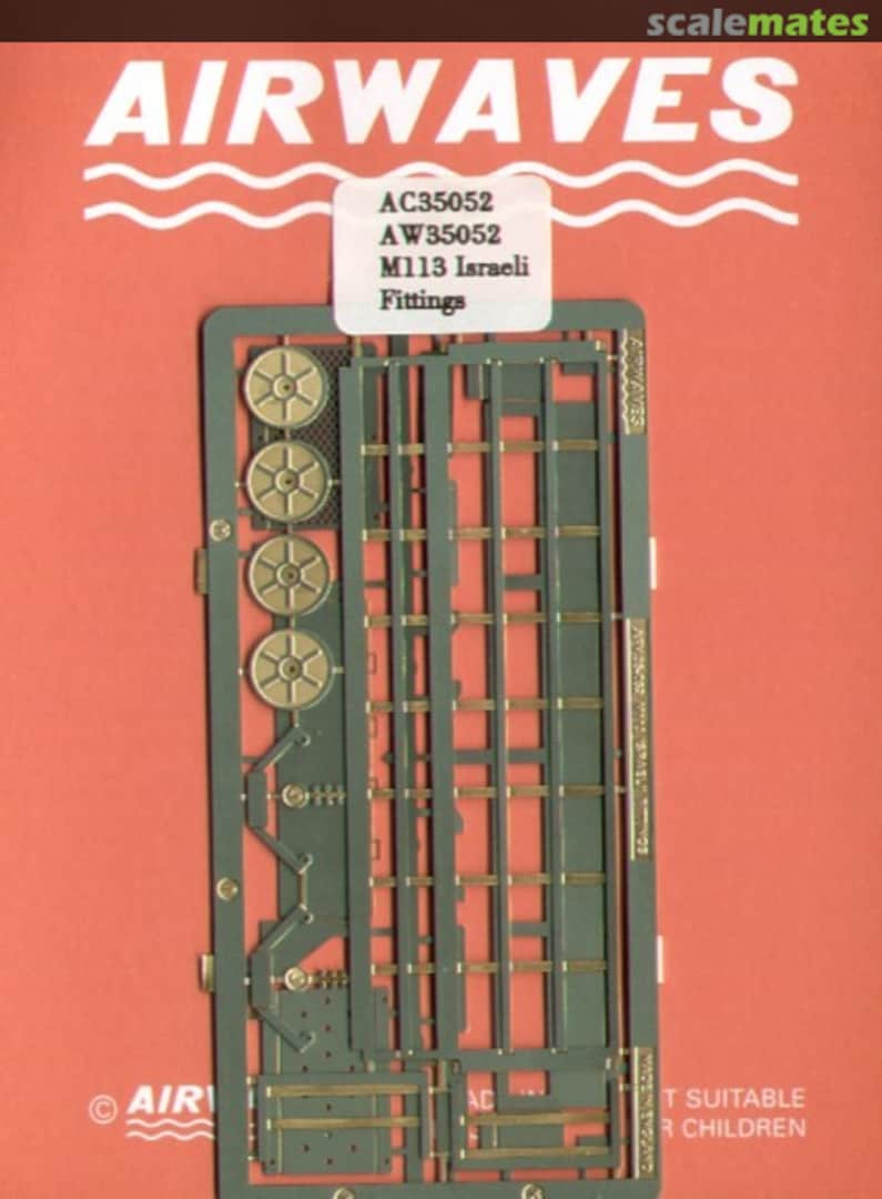 Boxart Israeli M113 Fittings Detailing Parts AFV35052 Airwaves