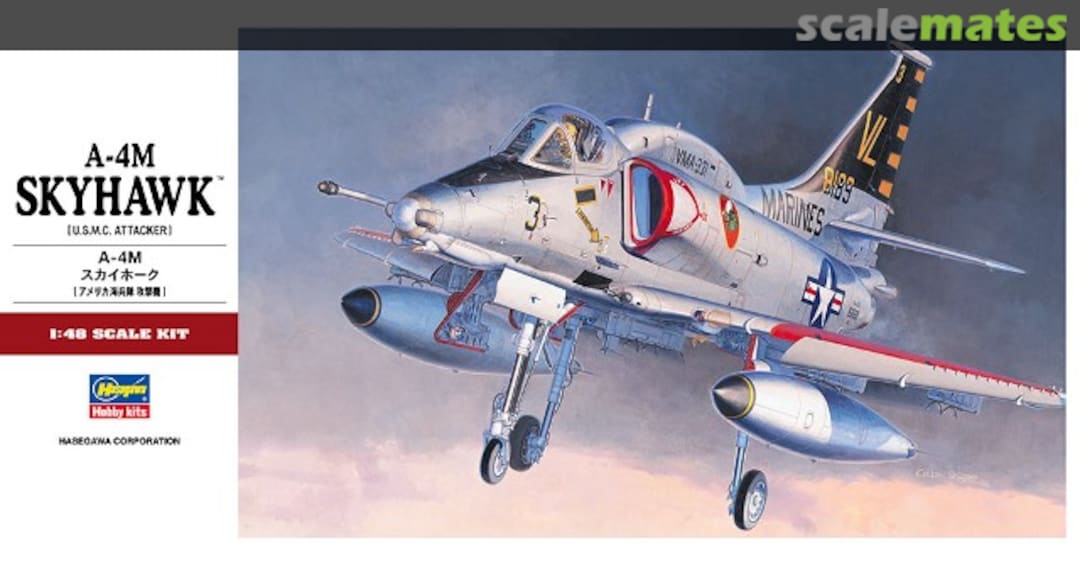 Boxart A-4M Skyhawk 07233 Hasegawa