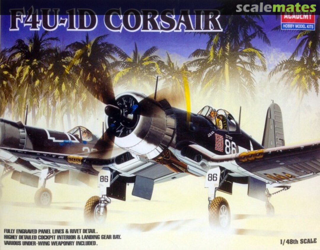 Boxart F4U-1D Corsair 2147 Academy