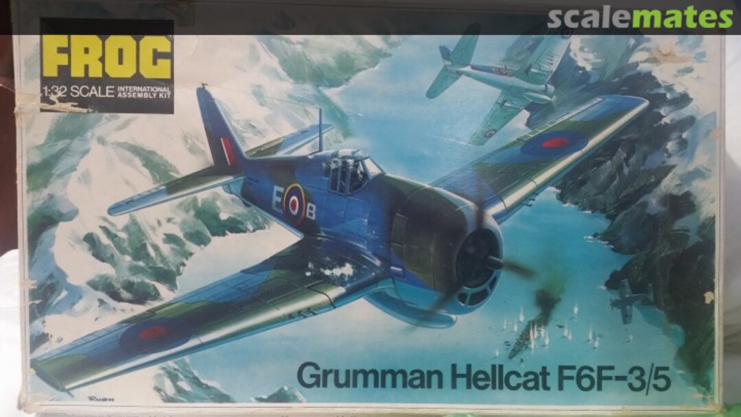 Boxart Grumman Hellcat F6F-3/5 F281 FROG