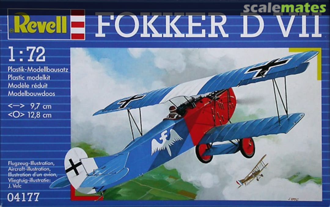 Boxart Fokker D VII 04177 Revell