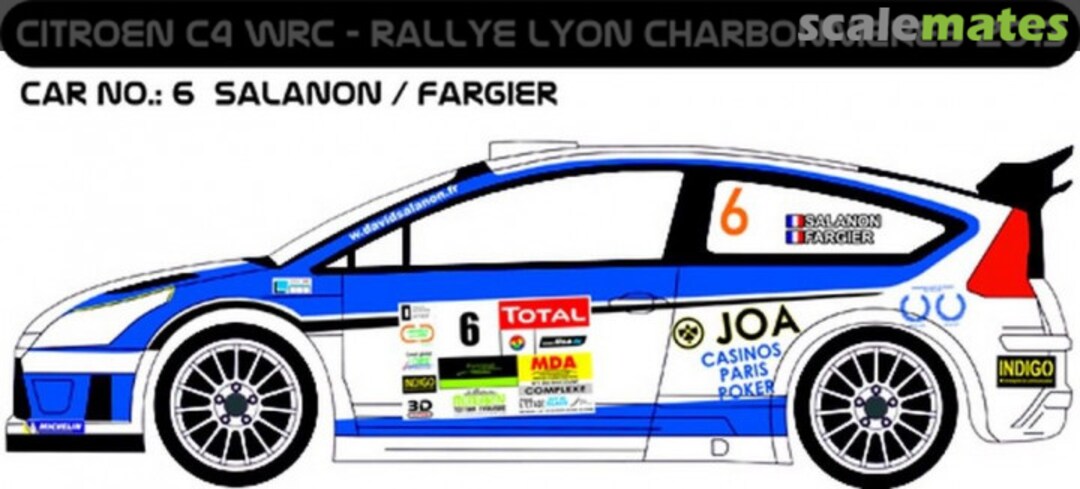 Boxart Citroën C4 WRC (BH-664-XF) "JOA" 43217 MF-Zone