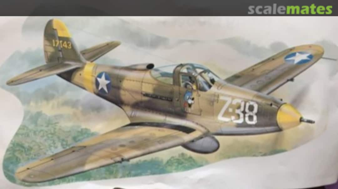 Boxart P-39 Airacobra 6903 Monogram