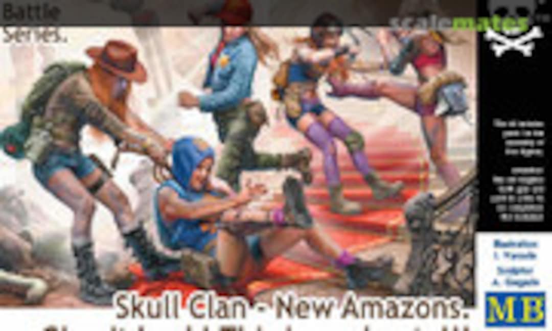 1:35 Skull Clan - New Amazons (Master Box MB35202)