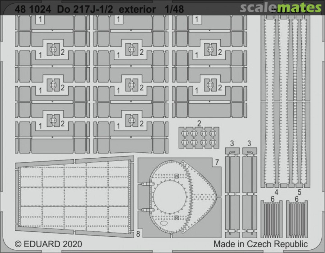 Boxart Do 217J-1/2 exterior 481024 Eduard