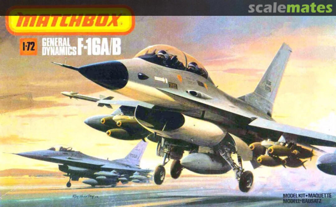 Boxart General Dynamics F-16A/B PK-122 Matchbox