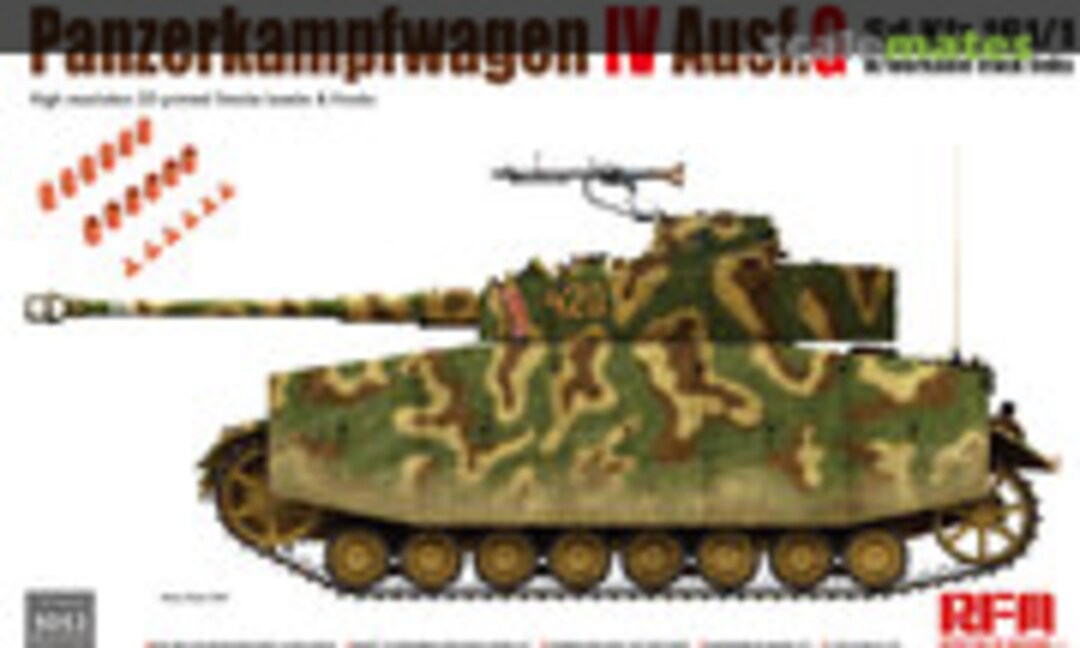 1:35 Panzerkampfwagen IV Ausf. G late (Rye Field Model RM-5053)