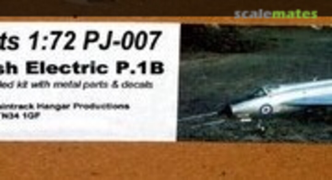 1:72 English Electric P.1B (PROTOjets PJ-007)