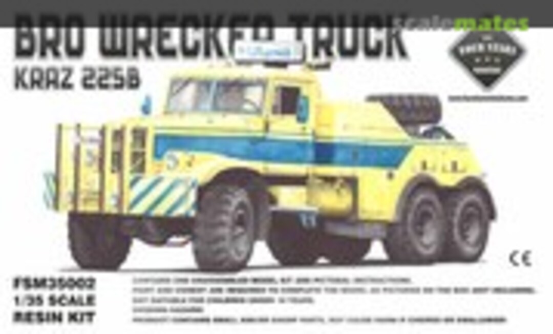 1:35 KrAZ Bro wrecker truck (Four Stars Miniatures  FSM35002)