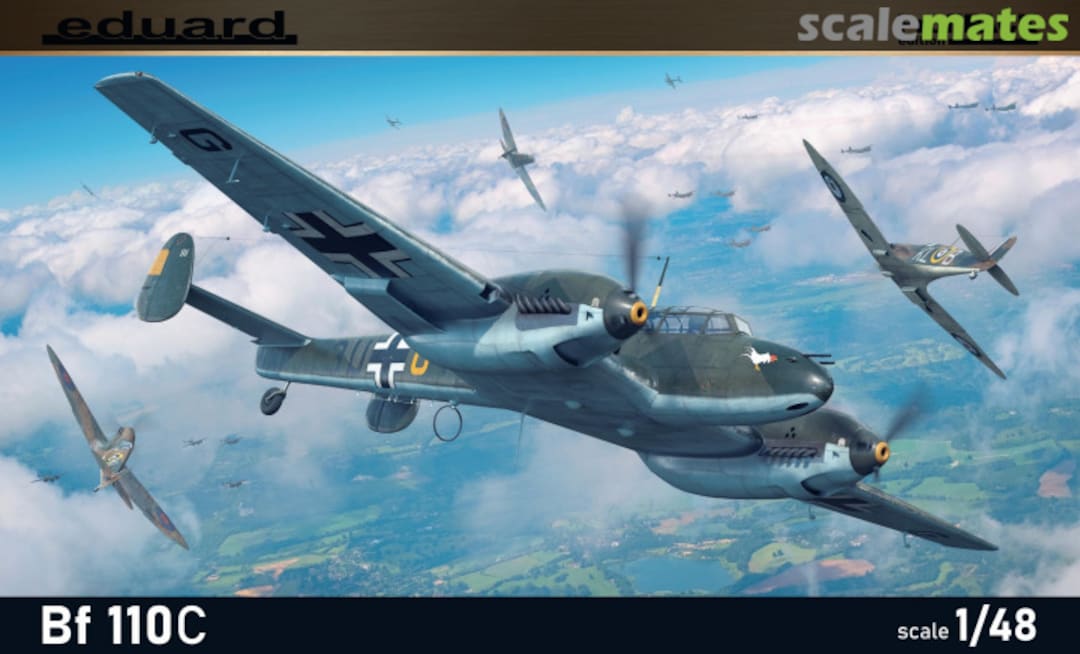 Boxart Messerschmitt Bf 110C 8209 Eduard