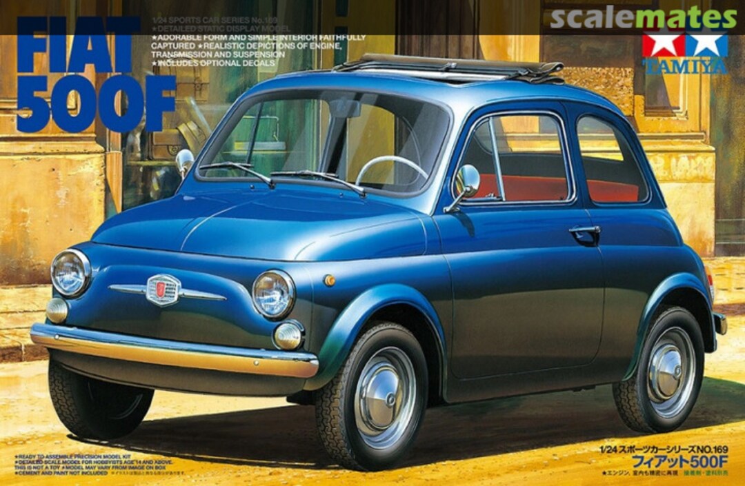 Boxart Fiat 500F 24169 Tamiya