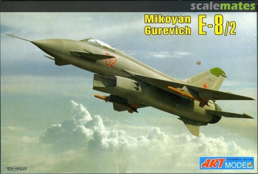 Boxart Mikoyan Gurevich E-8/2 AM 7209 ART model