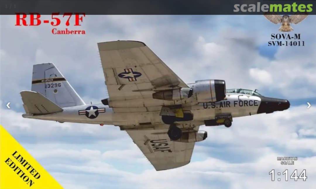 Boxart RB-57F Canberra SVM-14011 SOVA-M