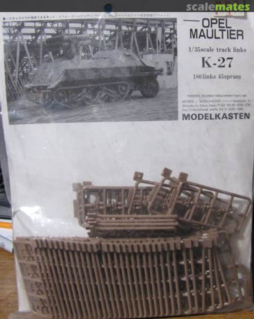 Boxart Opel Maultier K-27 Modelkasten