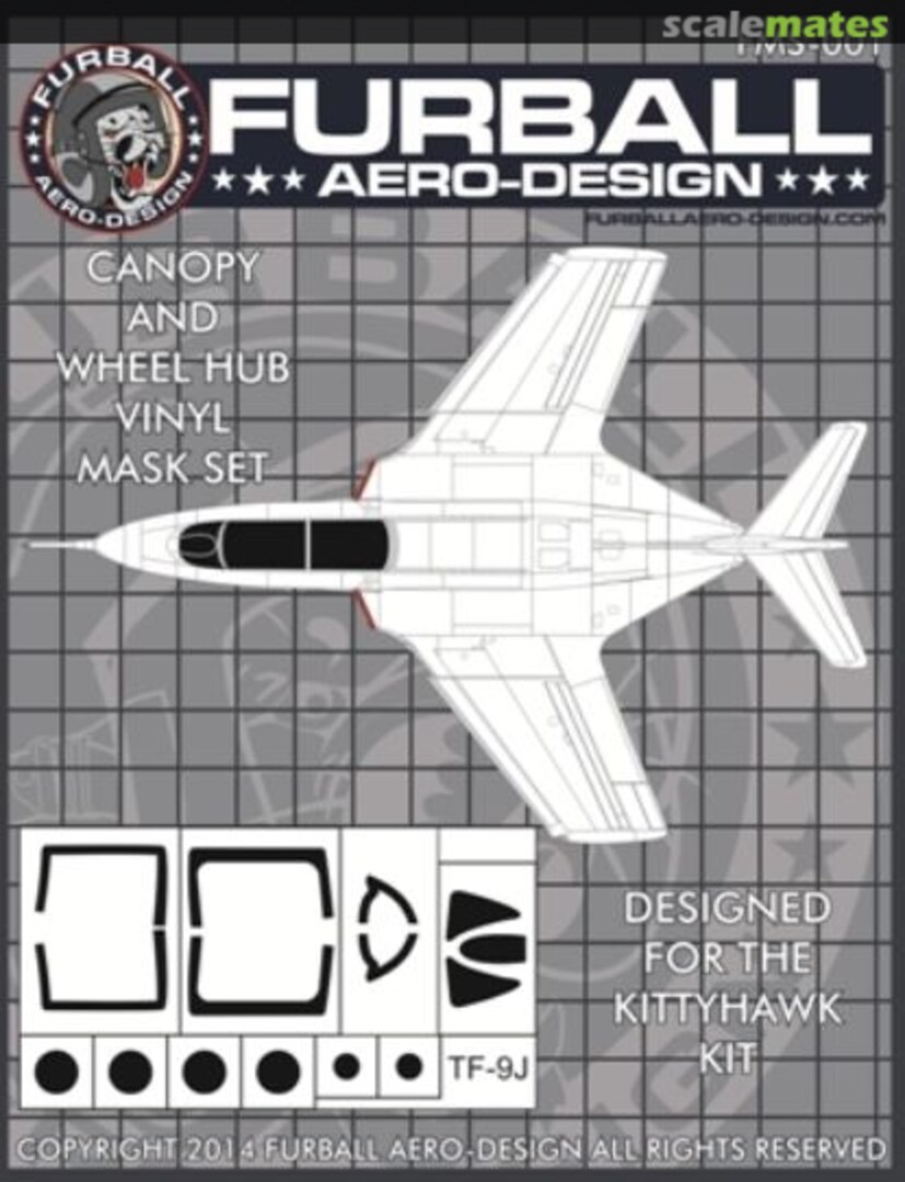 Boxart Grumman TF-9J Cougar FMS001 Furball Aero-Design