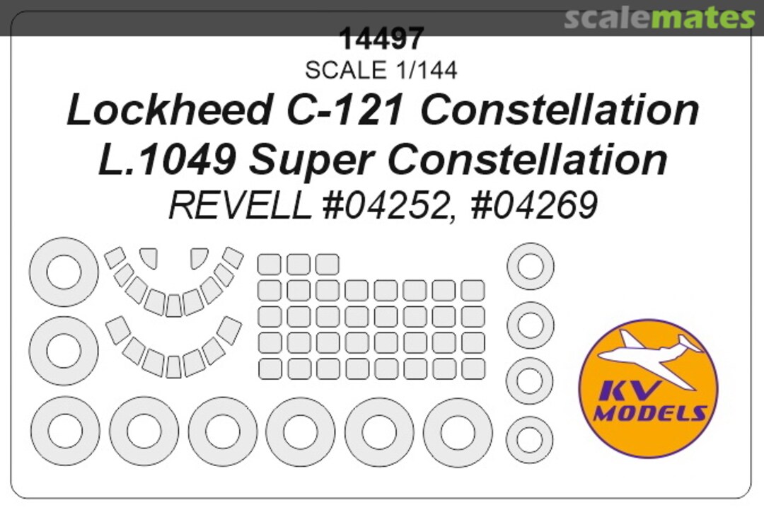 Boxart L-1049 / C-121 "Constellation" 14497 KV Models