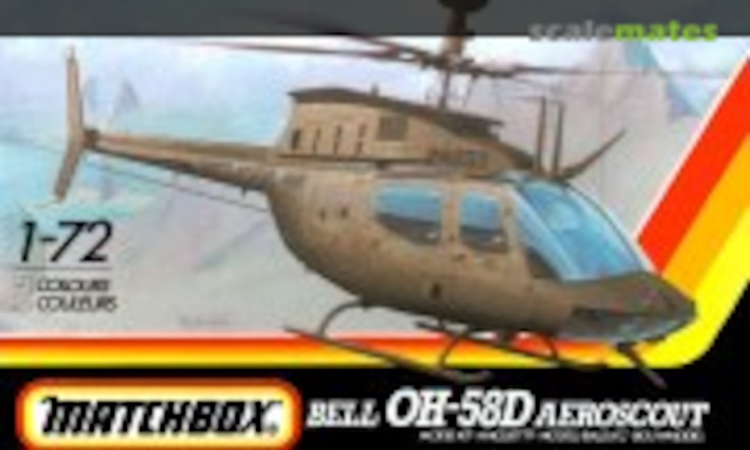 1:72 Bell OH-58D Aeroscout (Matchbox PK-43)