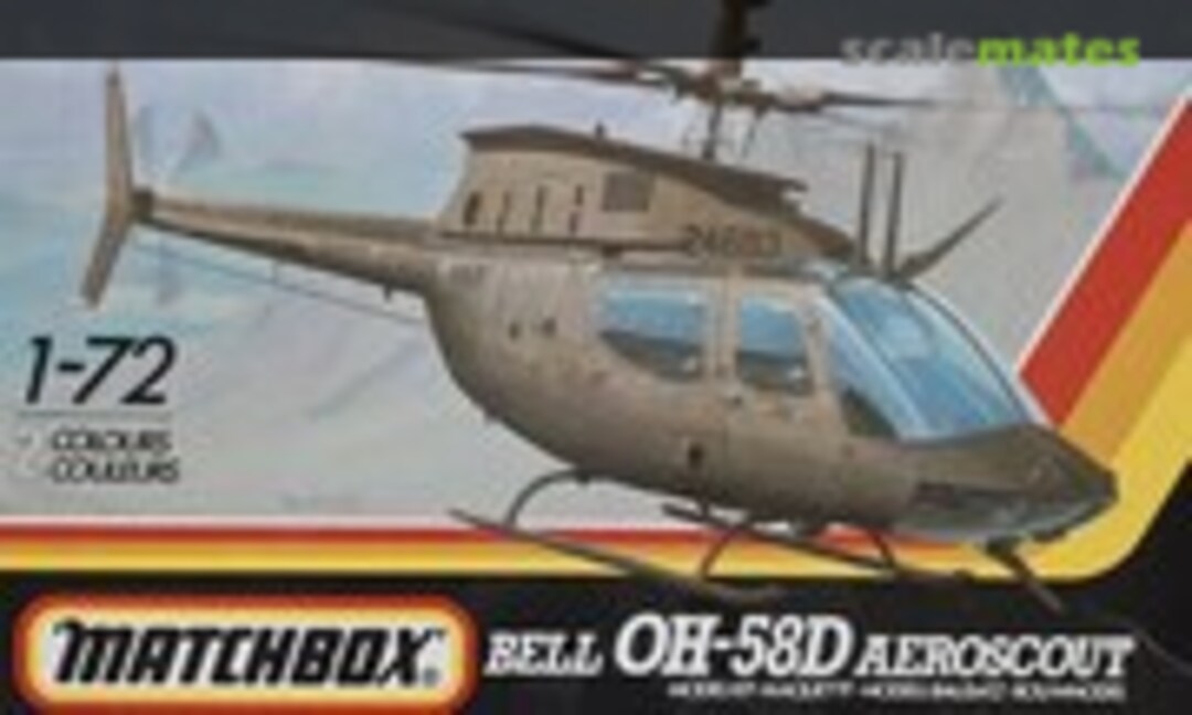 1:72 Bell OH-58D Aeroscout (Matchbox PK-43)