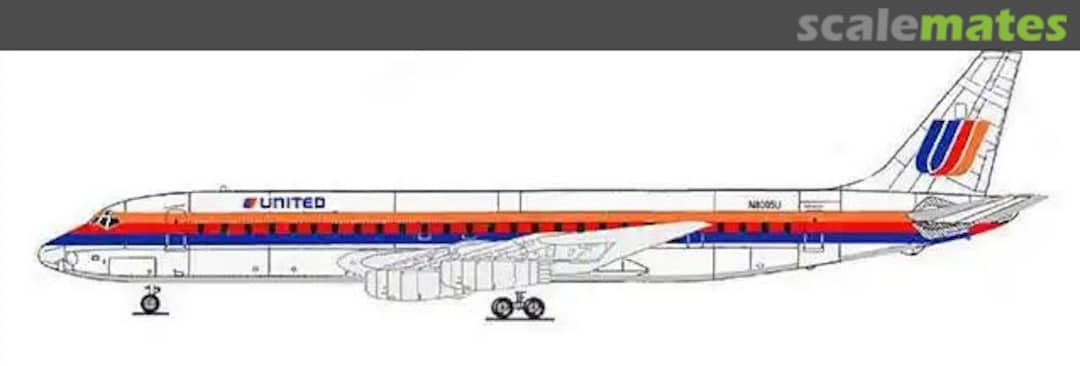 Boxart Douglas DC-8-11/21 series CV-38 Welsh Models