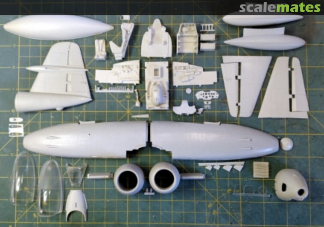 Boxart Gloster Meteor F.8 Conversion Set for the HK Models kit A-3231R Fisher Model & Pattern