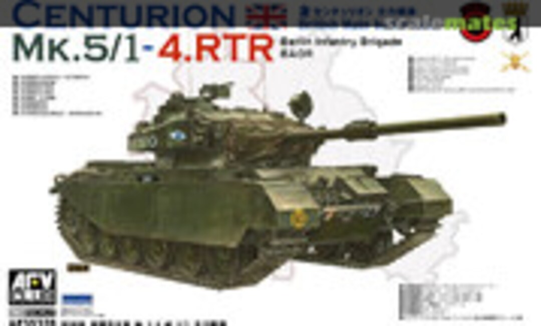 1:35 Centurion MK.5/1-4.RTR (AFV Club AF35328)