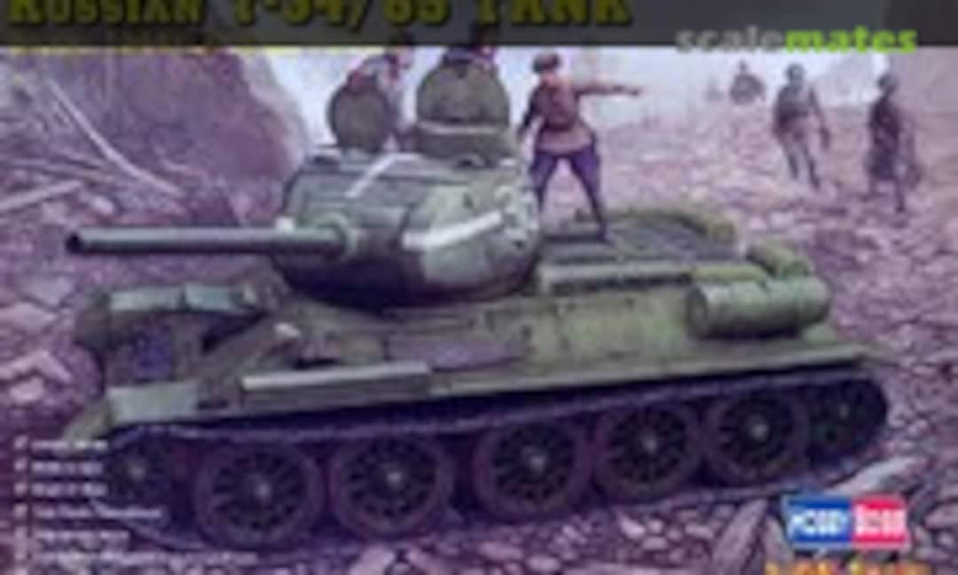 1:48 T-34/85 Tank (HobbyBoss 84807)