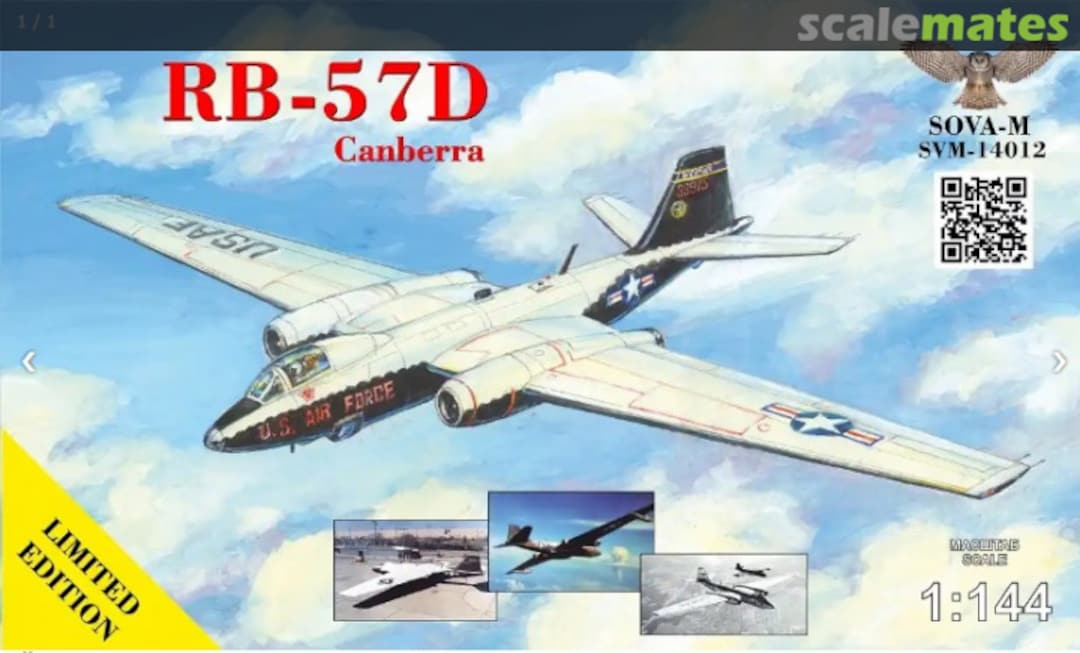 Boxart RB-57D Canberra SVM-14012 SOVA-M