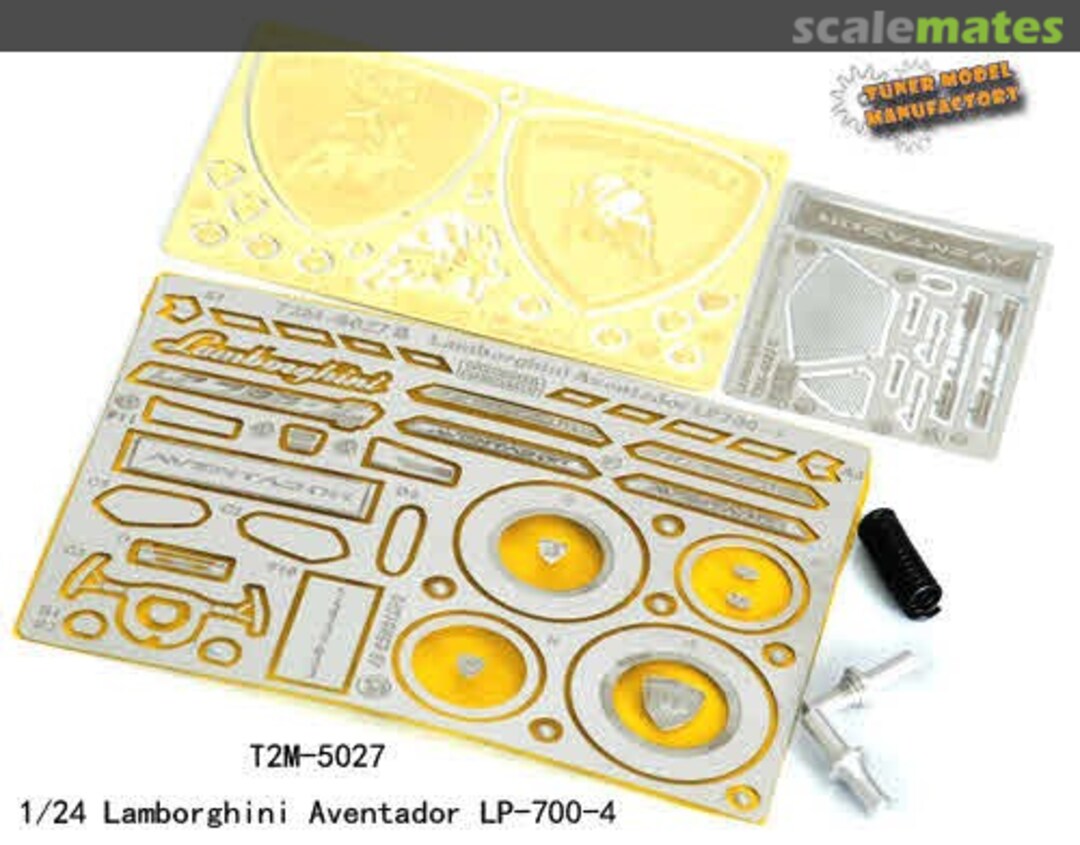 Boxart Lamborghini Aventador LP700-4 grade-up set T2M-5027 Tuner Model Manufactory