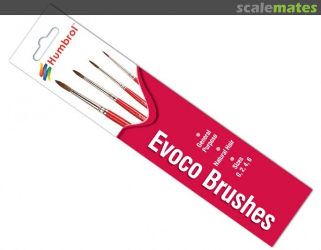 Boxart Evoco Brush Pack AG4150 Humbrol