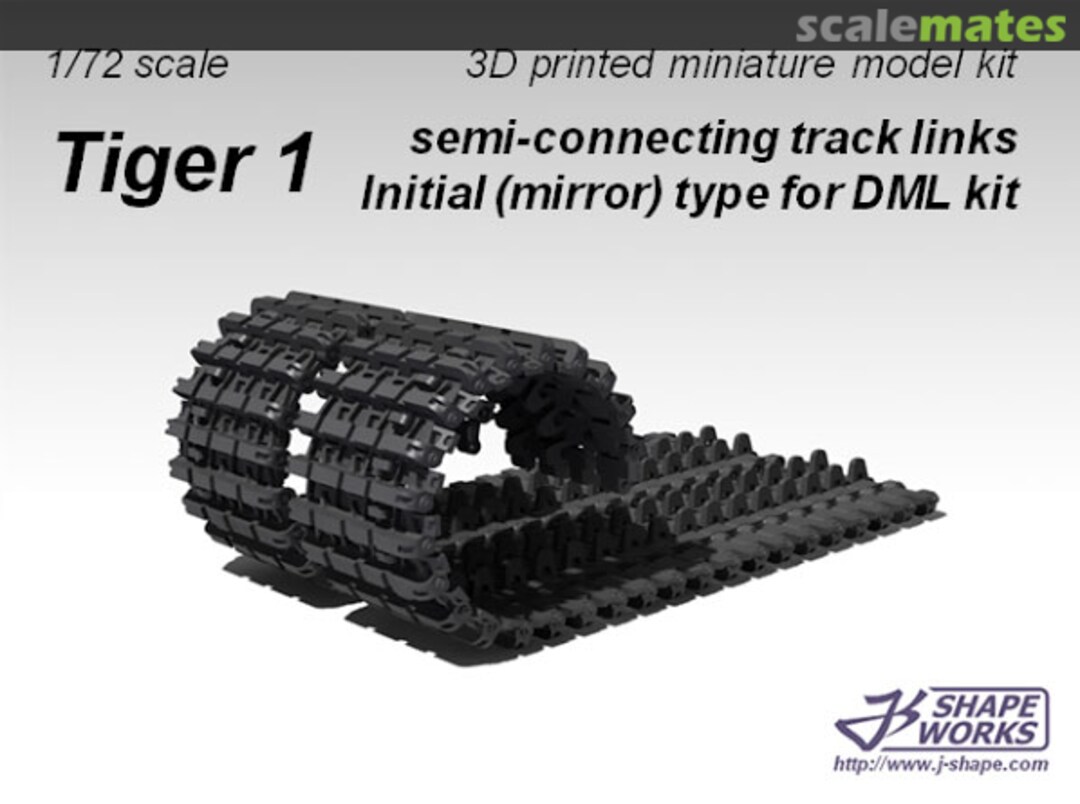 Boxart Tiger 1 track initial JS72T002 Js' Shapeworks