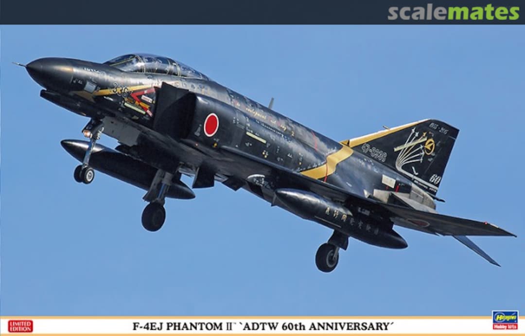 Boxart F-4EJ Phantom II `ADTW 60th Anniversary´ 07437 Hasegawa