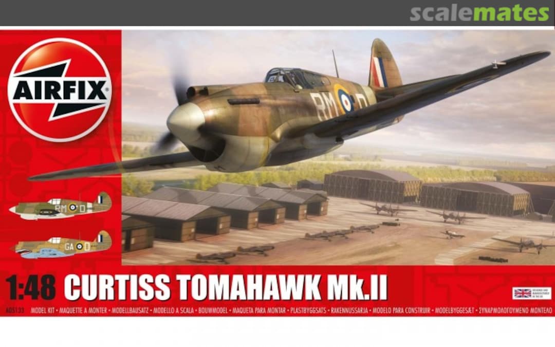 Boxart Curtiss Tomahawk Mk.II A05133 Airfix