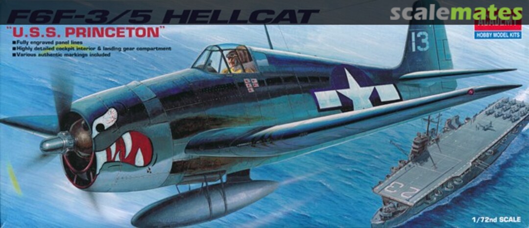 Boxart F6F-3/5 Hellcat 2224 Academy