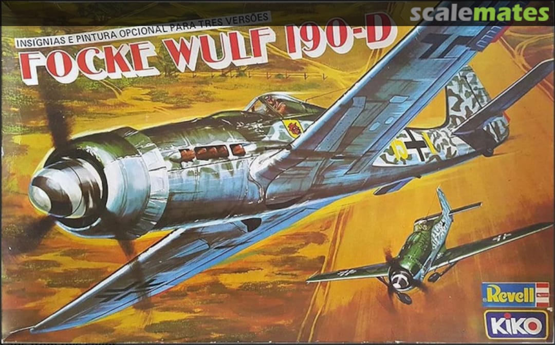 Boxart Focke Wulf Fw 190D H-215 Revell/Kiko