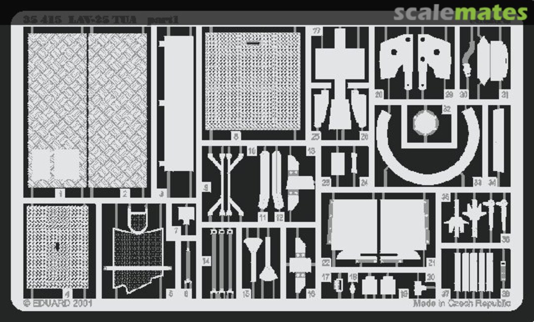 Boxart LAV-25 TUA 35415 Eduard